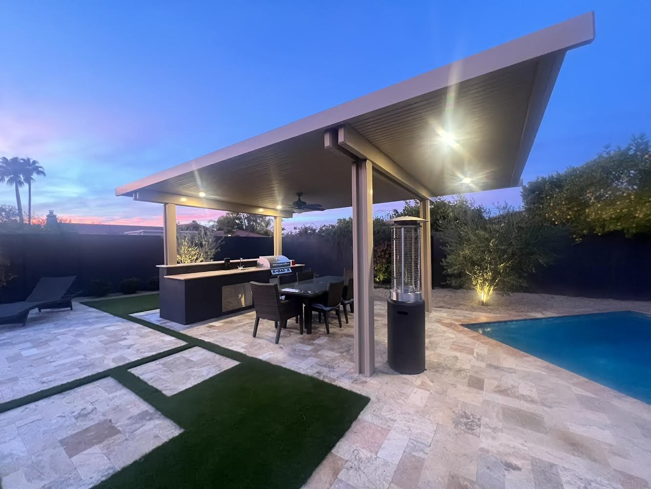 The Perfect Low-Maintenance Backyard: Why Artificial Grass and Patio Covers Make the Ultimate Pair