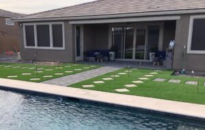 Pavers and artificial grass custom designs - walkways, driveways, patios